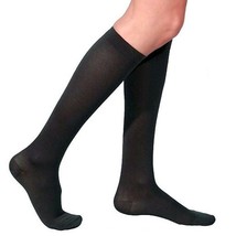 SIGVARIS Men&#39;s Essential Cotton 232 Closed Toe Calf-High Socks 20-30mmHg - $71.96