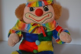 Vintage 24&quot; Circus Clown Plush 1991 Commonwealth of Pennsylvania Cuddle Wit Doll - $28.05
