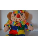 Vintage 24&quot; Circus Clown Plush 1991 Commonwealth of Pennsylvania Cuddle ... - £22.22 GBP