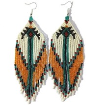 native american earrings vintage native american jewelry indian - £16.32 GBP