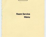 Holiday Manor Room Service Menu Best Western Newton Iowa - £14.28 GBP