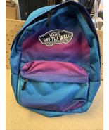 Vans Backpack Teal/purple/pink With Large “Off The Wall” Patch - $38.79 CAD