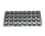 7/16&quot; x 1/4&quot; DxH  Round Rubber Feet with 3M Adhesive Backing Various Pac... - £9.30 GBP+