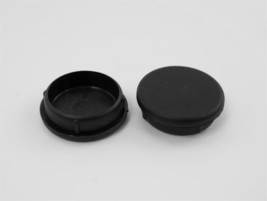 24 Deluxe 1-1/4&#39;&#39; Plastic Wrought Iron Patio Chair Leg Inserts Glides Caps - £14.99 GBP