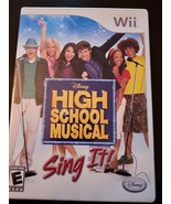 High School Musical: Sing It (Nintendo Wii, 2007) - £3.94 GBP