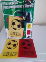 Pukka Referee Football Match Set With Whistle with 2 Cards - £1.97 GBP