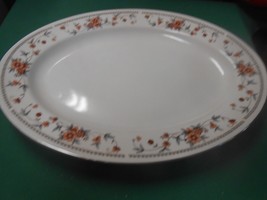 Great SHEFFIELD Anniversary Fine China  ..Large PLATTER 14.5&quot; x 11&quot; - £7.46 GBP