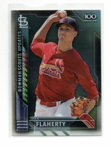 2016 Bowman Chrome Scouts Update Top 100 Refractor Jack Flaherty Cardinals - £1.02 GBP