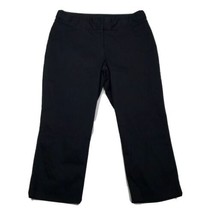 Worthington Modern Fit Capri Pants ~ Sz 6 ~ Black ~ Mid Rise ~ 21&quot; Inseam - £10.78 GBP