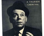 The Thurber Carnival Playbill Tom Ewell Peggy Cass Paul Ford Alice Ghost... - £11.85 GBP