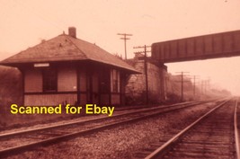 Bruceton Allegheny Co. PA Baltimore &amp; Ohio B&amp;O Railroad Station Slide 1968 - £5.44 GBP