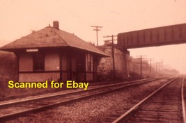 Bruceton Allegheny Co. PA Baltimore &amp; Ohio B&amp;O Railroad Station Slide 1968 - $6.92