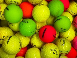 36 Assorted Value AA Callaway Colored Golf Balls...Asst models and Color - $28.98