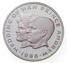 1986 Samoa 10 Tala, Royal Wedding of Prince Andrew, KM 64 - $68.31