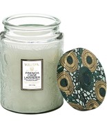 Voluspa FRENCH CADE LAVENDER LARGE JAR CANDLE 18 oz. ~ 100 Hours - $42.50