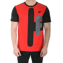 Nike Mens Command Force Tee Size Small Color Red/Black - £36.55 GBP