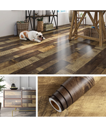 Livelynine 15.8X197&quot; Wood Contact Paper for Floors Waterproof Peel and S... - £21.08 GBP