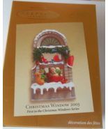 Hallmark Keepsake Club Exclusive Christmas Window Ornament 2003 - $35.00