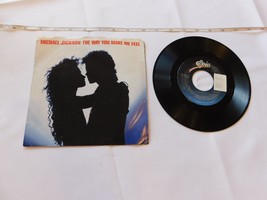 Michael Jackson The Way You Make Me Feel Epic Records 45 Single Vinyl Record - £8.22 GBP