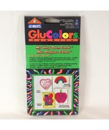 Vintage 1993 New Elmers GluColors Craft Art Kit Greeting Card Making Sta... - £7.40 GBP