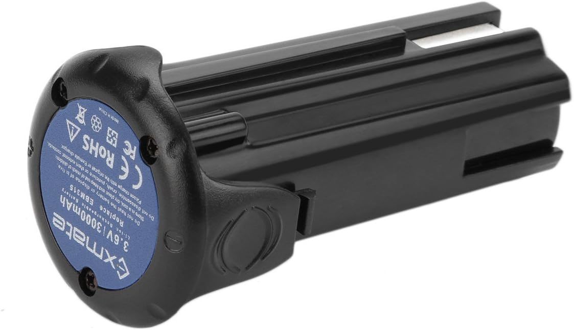 Exmate 3.0Ah 3.6V Replacement Li-Ion Battery Compatible With Hitachi Ebm315 - $32.57