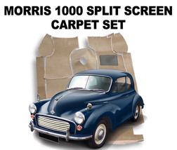 Morris Minor 1000 Split Screen Carpet Set - Superior Deep Pile, Latex Ba... - £166.98 GBP