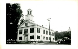 RPPC Orange County Court House Chelsea VT Vermont Unused UNP Postcard T10 - £22.63 GBP