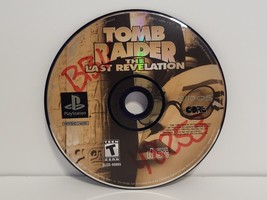 PS1 Tomb Raider The Last Revelation Play Station 1 Vtg Black Label Game No Manual - $10.88