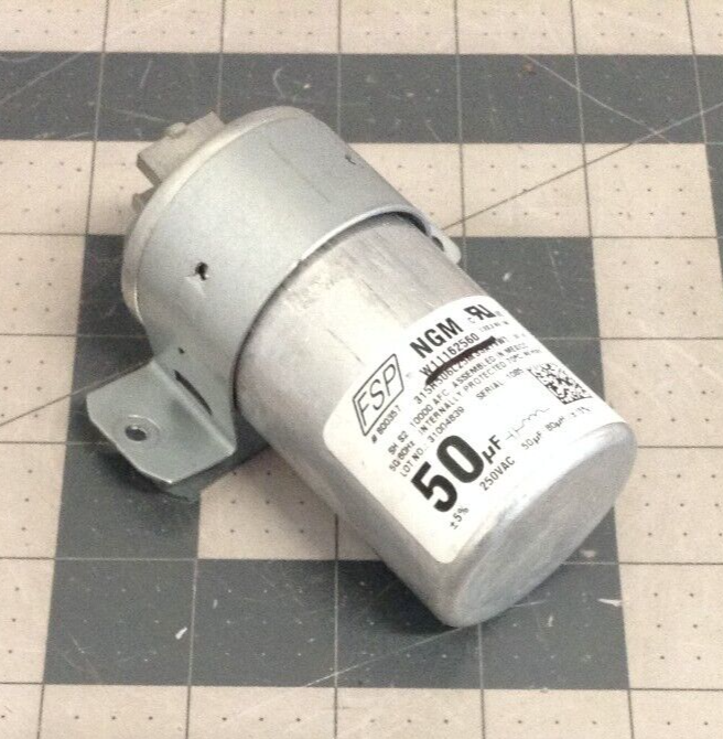 Whirlpool Maytag Washer Start Run Capacitor W11162560 W11395618 - $23.71