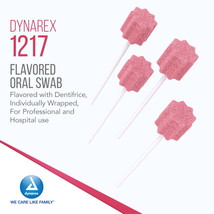 Dynarex Dentifrice-Flavored Swabsticks Pleasant Tasting Cotton Swabs tha... - $2,263.28 MXN
