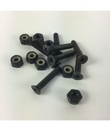 Grind King SKATEBOARDS 1” Phillips Skateboard Hardware nuts bolts BLACK - $8.13 CAD