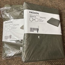 IKEA FROSON Cover for Chair Pad 17 3/8&quot; X17 3/8&quot; ( 44X44 cm ) GREEN NEW - $26.99