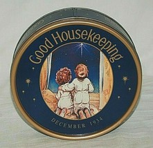 1991 Olive Can Metal Litho Tin Canister Advertising Good Housekeeping De... - $14.84