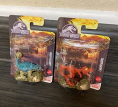 Jurassic World  3&quot; Carnotaurus Ankylosaurus Mini Micro Action Figures Collection - £11.07 GBP