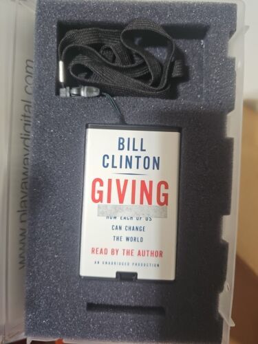 Giving How Each of Us Can Change the World by Bill Clinton 2007, PLAYAWAY Audio Item image 3