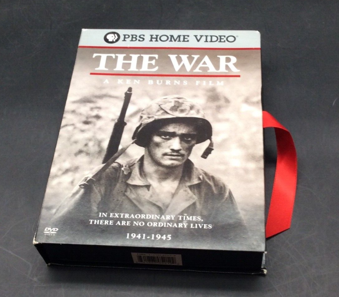 The War A Film 6 Disc Set By Ken Burns and Lynn Novick PBS Home Video WW II - $19.99