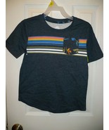 Wonder Nation Boys T Shirt Size X-Small (4-5) Blue Cove Pocket Tee Shirt... - £7.69 GBP