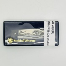 New in Box  Smith &amp; Wesson Scrimshaw Eagle Pocket Knife  #789008 - £23.34 GBP