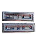 OEM Door Panel Emblem Trim Set Pair 1974 Pontiac GTO 9738884 - $49.99