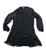 Joie Women's Limited Edition Pullover Style Balloon Sleeve Dress Caviar Black M - $12.86