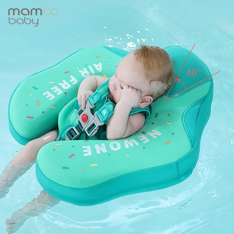 Mambobaby Non Inflatable Baby Float Swim Trainer Infant Pool Float Pools Water - £79.45 GBP+