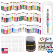 Olutacot 600 Pcs Plastic Beadable Pens Kit, 120 Ballpoint Pens 240 Refills - $62.63