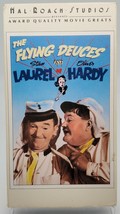 1985 The Flying Deuces (1939 Black &amp; White) VHS 69 Min Laurel And Hardy - £4.42 GBP