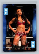Alicia Fox #4 Diamonds Women&#39;s Evolution WWE Playing Card - £1.58 GBP