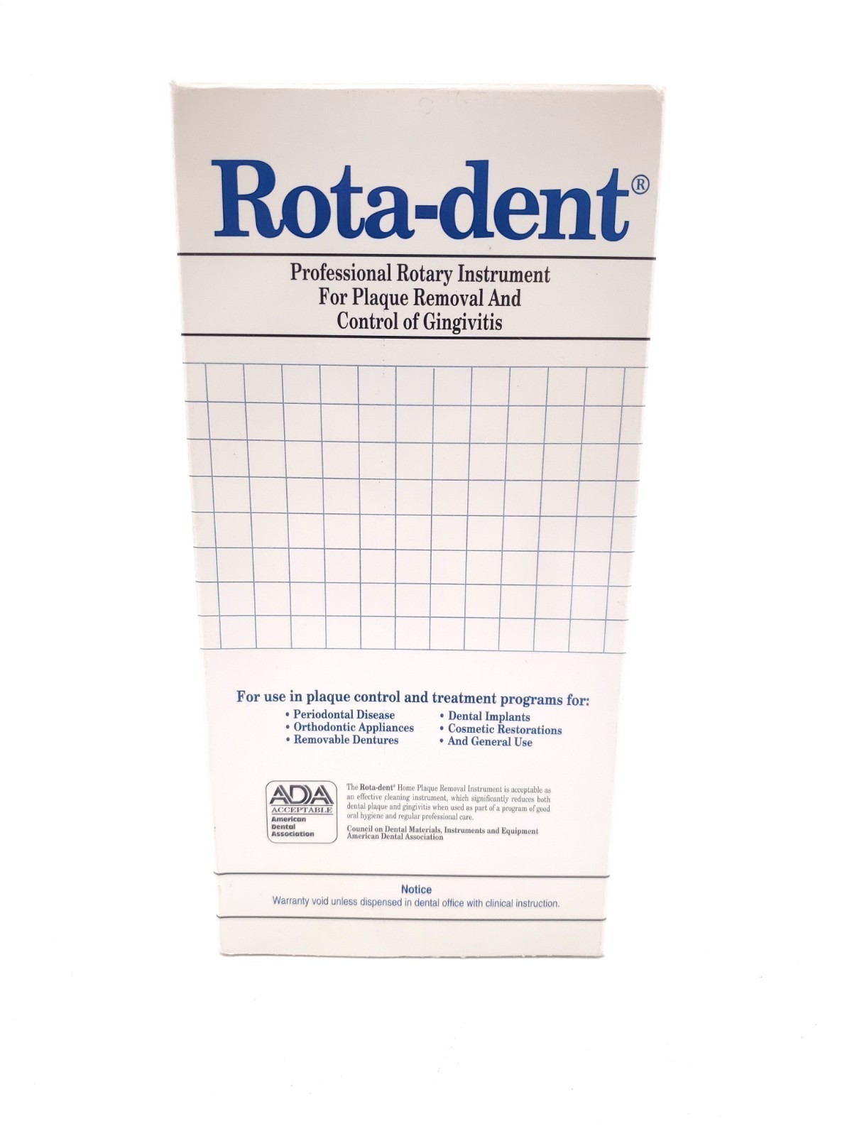 NIB Vintage ROTA-DENT Professional Rotary Power Plaque Remover Instrument Sealed Item image 2