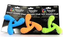 3 Ct Spunky Pup Gnow Guard Star Multicolor Small Dental Design Safe &amp; Non Toxic - $32.99