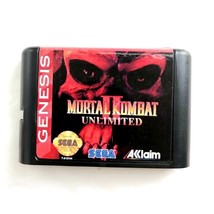 Mortal Kombat 2 Unlimited 16 bit MD Game Card Sega Mega Drive / Genesis - £9.58 GBP