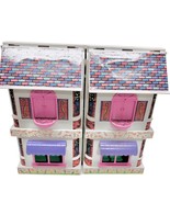Vintage Toys-R-Us My Sweet Home Fold Away Inn Doll House Rare with acces... - £38.76 GBP