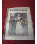 Antique Harper Bazar Magazine 1893  #3 - £19.32 GBP
