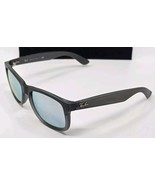 Ray Ban Italy RB4165 Justin 852/88 Matte Black Sunglasses FRAMES ONLY READ - $34.68 CAD